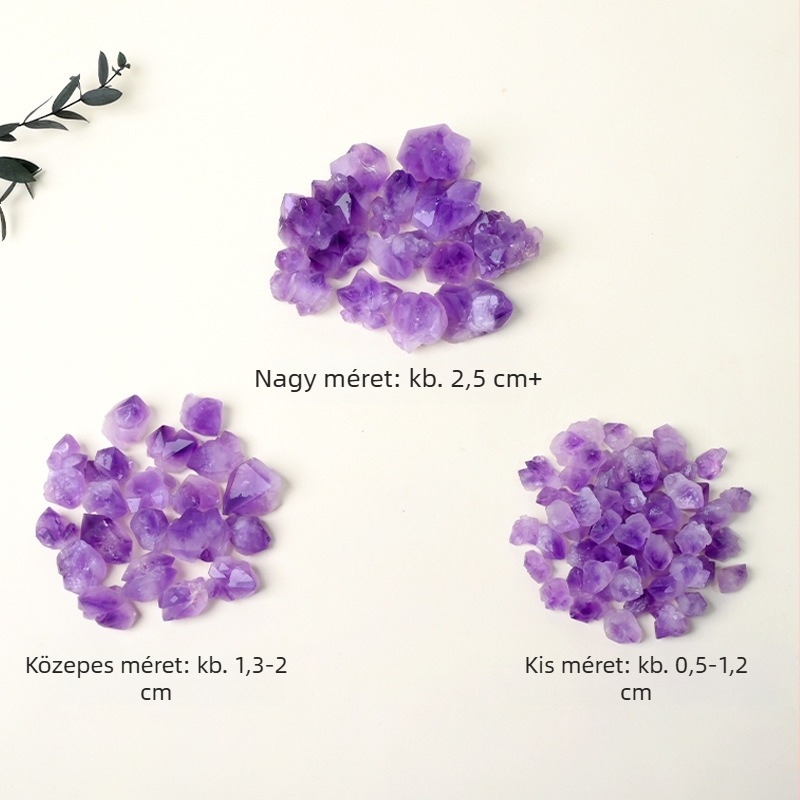 Természetes kvarc ametiszt virág formájú nyers kő aromaterápiás diffúzor kő otthoni és irodai dekorációhoz