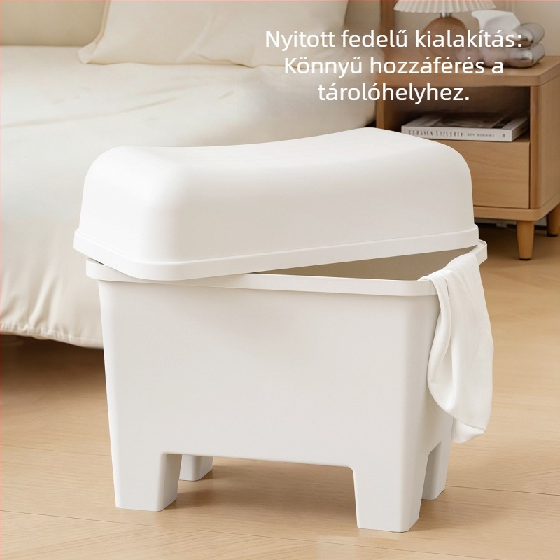 Xitianlong Extra nagy tároló szék a fürdőszobába, nagy kapacitású tárolás játékok és cipők számára a nappaliban
