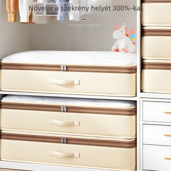 Kompressziós ágyneműtároló zsák otthoni használatra; gardróbban tárolható ágynemű és ruhák; ágy alatti csomagolásra szolgáló zsák; ruházat szervező doboz