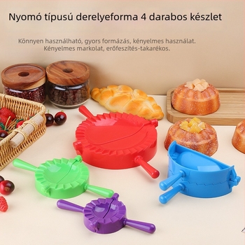Nokedli készítő készlet: forma, nyomó, tésztalapok és műanyag csipesz