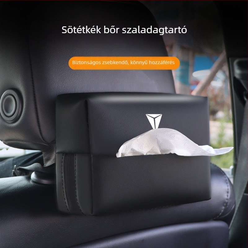 S7-es autóhoz készült, akasztós zsebkendő- és papírtartó