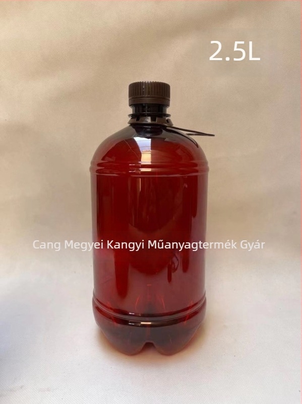 38 kaliberű PET sörösüveg 1 L, 1,5 L és 2,5 L kapacitással, vastag falú