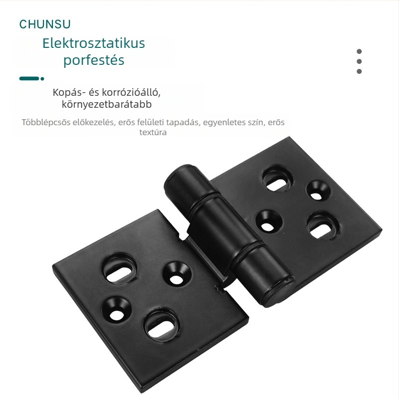50 típusú alumíniumötvözet ablakpánt PVC-ablakokhoz, középső függő pánt, összecsukható és csúszó ablakokhoz