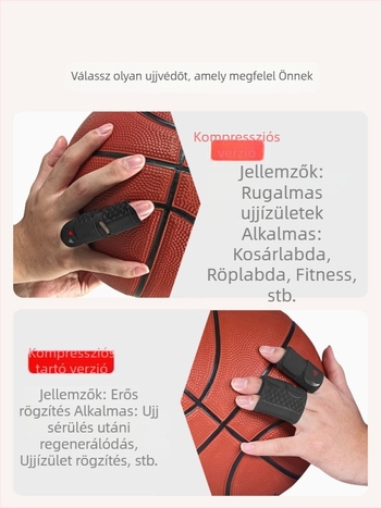 Kültéri kosárlabda ujjvédő, ízületi támasz, kopásálló védelem a tyúkszem megelőzésére