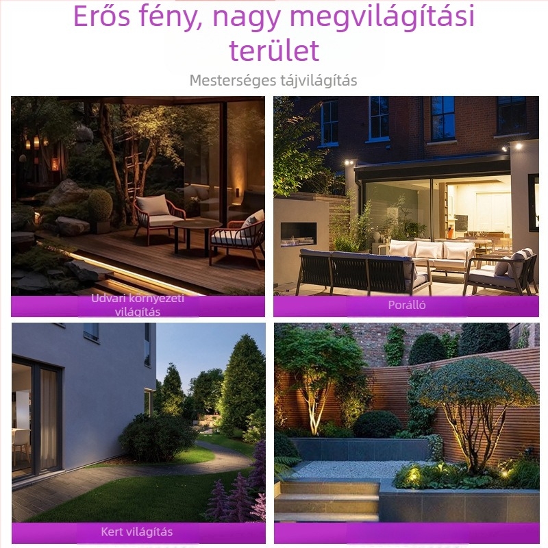 Sarokfalikar, napelemes, kültéri, vízálló, udvarhoz, kerítéshez és kerthez, 90°-os sarokvilágítás