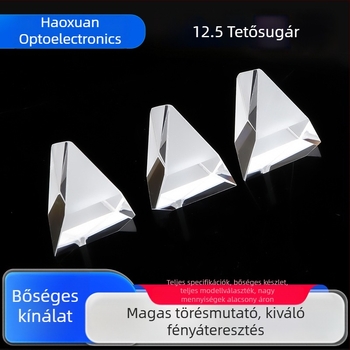 12.5 Tetőprizmás optikai készülék, nagy áteresztésű prismák, nagy pontosságú lencse, refrakciós prizma