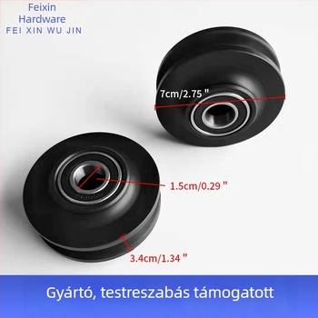 Pajtaajtó görgő – tolóajtó hardver tartozék, kopásálló