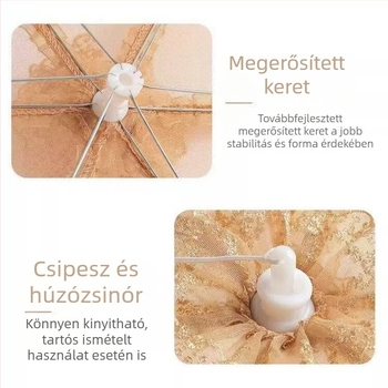 Összecsukható hálós ételfedél étkezőasztalhoz, téglalap alakú
