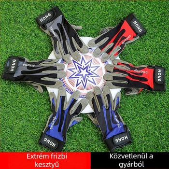 Unisex frisbi kesztyűk velúrból, csúszásmentes, kopásálló, gyorsan száradó, lélegző, kültéri edzésekhez és kerékpárhoz