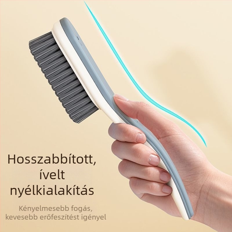 Kemény sörtéjű műanyag cipőtisztító ecsetkészlet – sérülésmentes cipők tisztítása