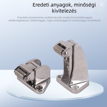 BX-1178 Kétajtós zár rozsdamentes acél fogantyúval, acélajtókhoz