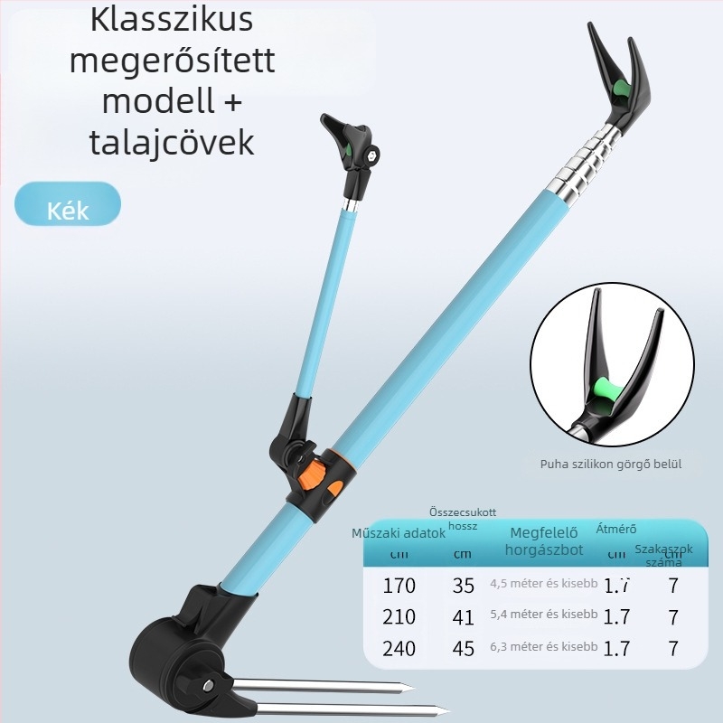 Rozsdamentes acél horgászbot tartó talajra helyezhető állvánnyal Jeep Wranglerhez