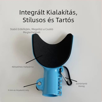 Horgászbot könyöktámasz, kar-támasz, csúszásmentes tartó