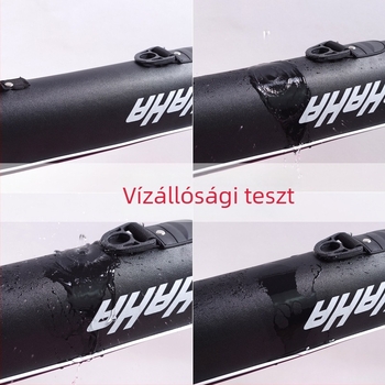 PU-kemény burkolatú horgászbottáska, vízálló, egy rétegű, 1,25 m és 1,2 m hosszúságú, horgászfelszerelés tárolására