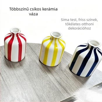 Nordic stílusú kerámiaváz a nappaliba, minimalist design kék árnyalatokkal, dekoratív virágtartó