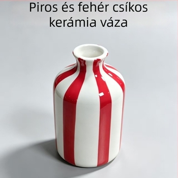 Nordic stílusú kerámiaváz a nappaliba, minimalist design kék árnyalatokkal, dekoratív virágtartó