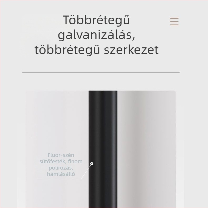 Rozsdamentes acél ajtófogantyú üveg és faajtókhoz, piros, körkörös vékony cső kialakítás, magas minőségű megjelenés