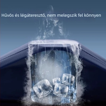 Férfi nyári sportkészlet Ice Silk gyorsan száradó anyagból – rövid ujjú póló és edzésnadrág