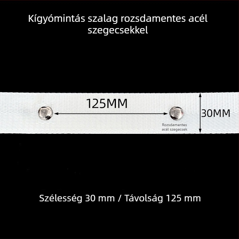 Kígyó alakú függönyzsinór rozsdamentes acéllal, vastag, erős huzal, kiegészítőkkel kígyó mintázatú függönyhöz, vízihullámú függöny, S-szalag testreszabás