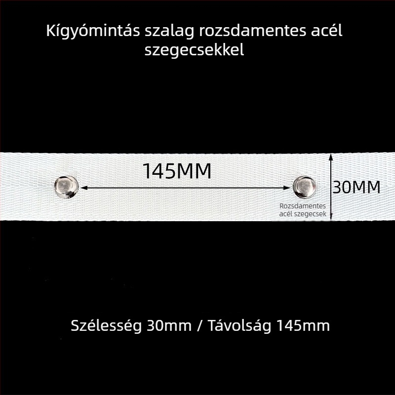Kígyó alakú függönyzsinór rozsdamentes acéllal, vastag, erős huzal, kiegészítőkkel kígyó mintázatú függönyhöz, vízihullámú függöny, S-szalag testreszabás