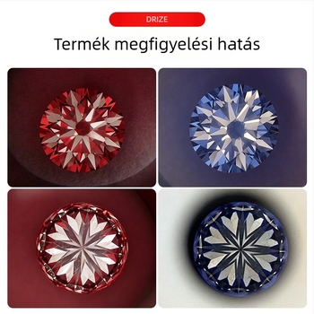 Nyolc szív–nyolc nyíl gyémántvágó szemlélő, 10x nagyítás, HD mikroszkóp a gyémántazonosításhoz