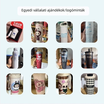 304 rozsdamentes acél vákuum termosz, nagy kapacitású, szabadtéri sportokhoz és autóhasználatra