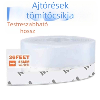 TPE ajtó- és ablak-tömítőszalag – tömítés az ajtó alján és az üveg közötti résekhez