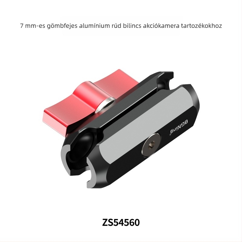 ZS54560-E91/4 ARRI pozicionáló hideg cipő, 17 mm univerzális gömbfej GoPro-kamerákhoz