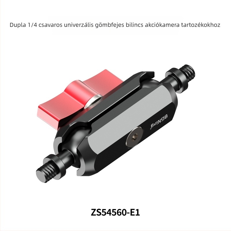 ZS54560-E91/4 ARRI pozicionáló hideg cipő, 17 mm univerzális gömbfej GoPro-kamerákhoz