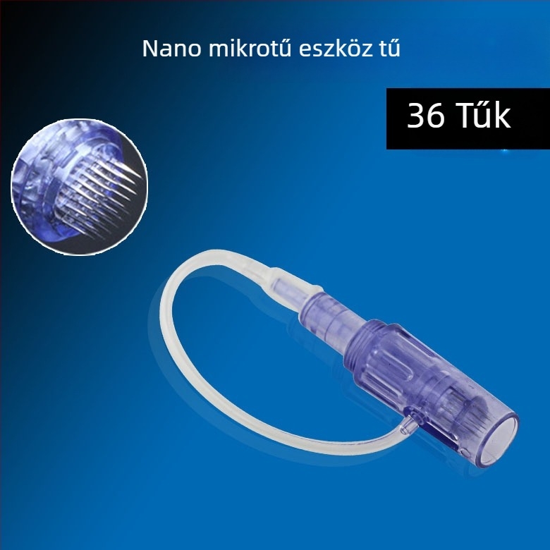 Elektromos mikrotűs eszköz nano 3D5D tűkkel és vízinfúzióval — cserélhető fogyóeszközök