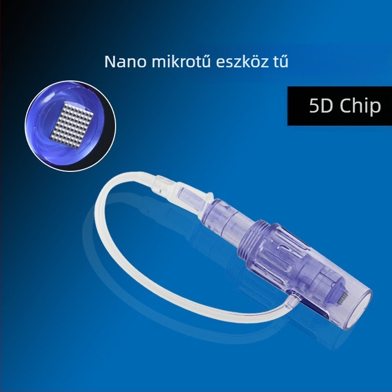 Elektromos mikrotűs eszköz nano 3D5D tűkkel és vízinfúzióval — cserélhető fogyóeszközök