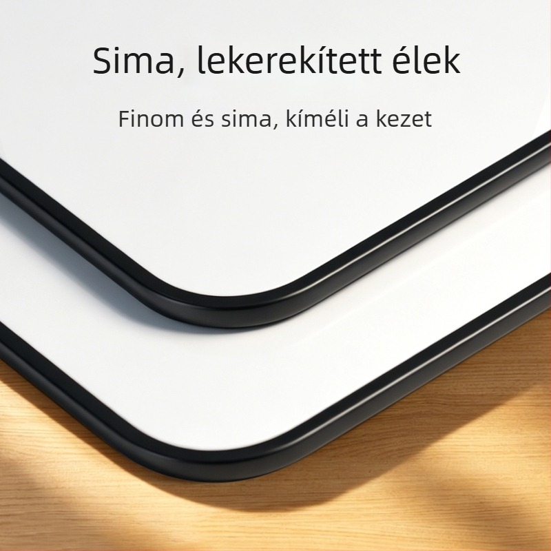 Mágneses, kézben tartható, dupla oldalú fehér tábla, törölhető feljegyzésekhez, élő közvetítésekhez és otthoni használatra