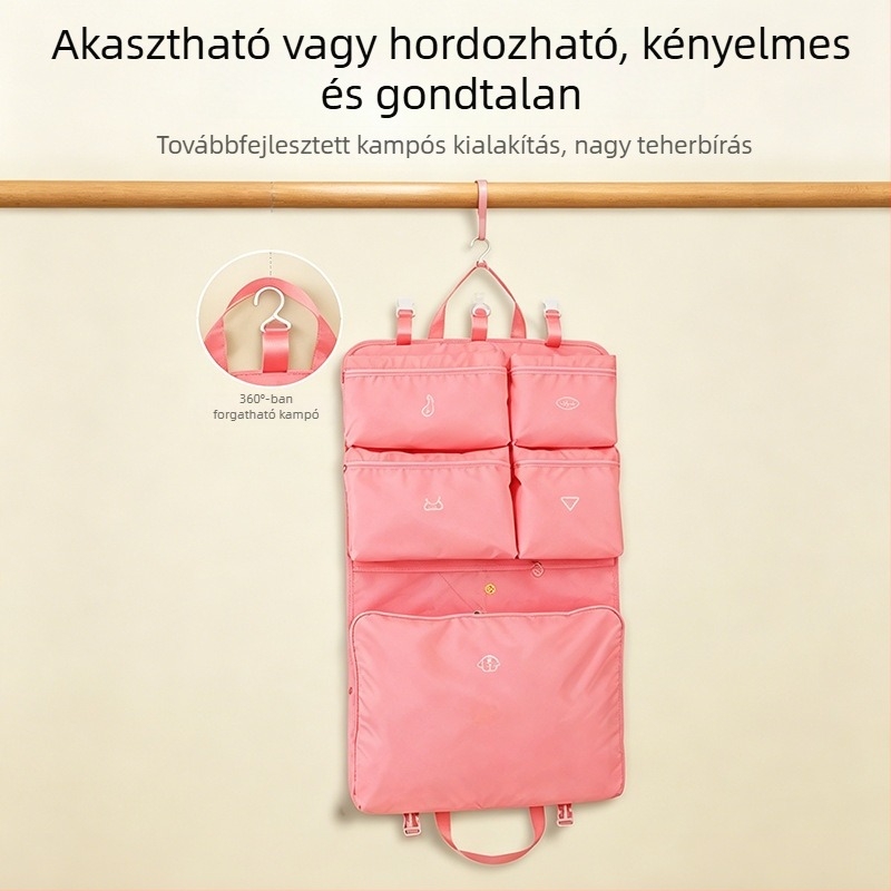 7 az 1-ben utazási tároló készlet ruházat és fehérnemű rendezéséhez