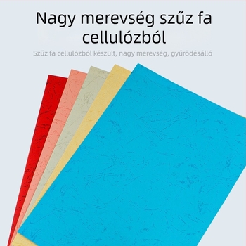 180 g/m² A4 texturált papír kötéshez – borítók tender- és szerződéses dokumentumokhoz