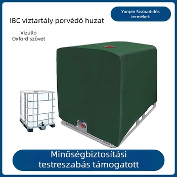 IBC 1000 L-es víztároló fedél, 210D Oxford anyagból, kültéri vízálló és porálló