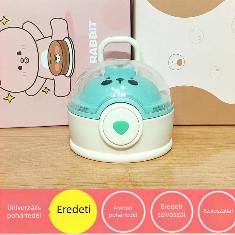 Small Tea Diary Hug Planet Gyerekeknek tervezett termosz pohár eredeti szívófej-fedéllel, univerzális, ütésálló és szivárgásmentes.