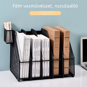 Öt szintes asztali fémdokumentumtároló