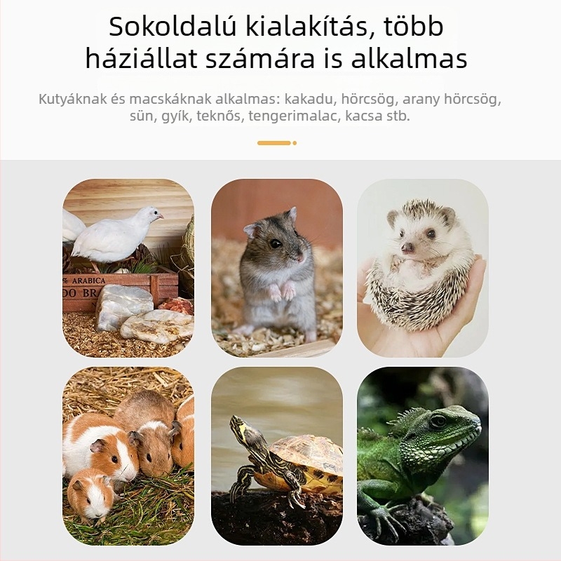Fából készült játék ház létrával hörcsögök és kisállatok számára; fa tájdekoráció és hörcsög kellékek készlet