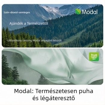 Férfi Lenzing Modal boxer briefek — lélegzőek, antibakteriálisak, gyorsan száradók, Mulberry Silk belső réteggel a szeméremtájékon, egész éves kényelem