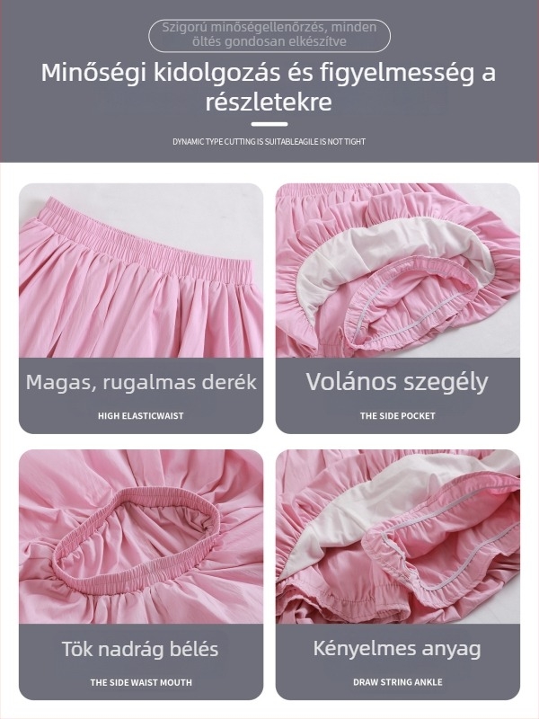 Fekete virágos puffos szoknya, magas derék, A-vonalú, rövid plisált szoknya, nyár 2026