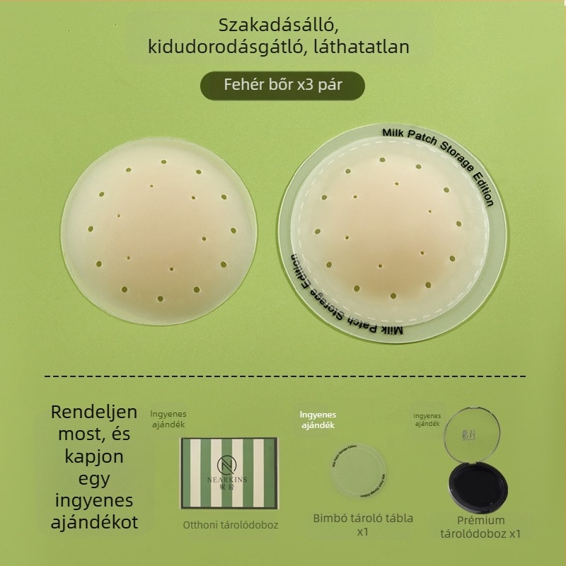 7.0 Műtéti szintű antiallergén melltapaszok, légáteresztőek, megakadályozzák a lógást és dudorokat, camisol-topokhoz