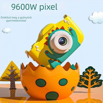 Gyermekeknek szánt digitális játékkamera, HD videóval és fényképnyomtatási lehetőséggel