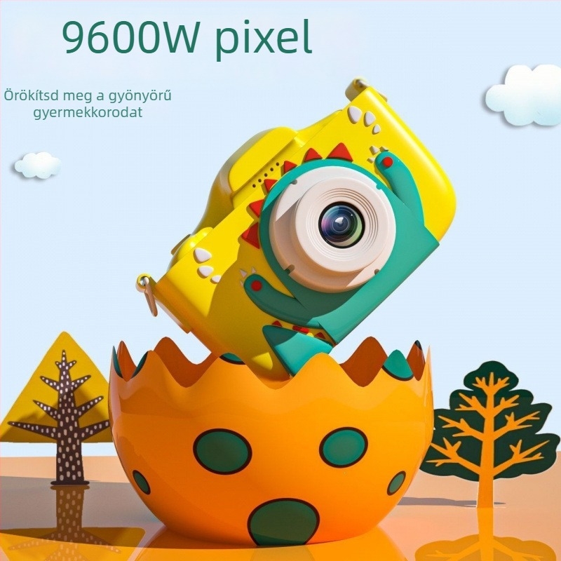 Gyermekeknek szánt digitális játékkamera, HD videóval és fényképnyomtatási lehetőséggel