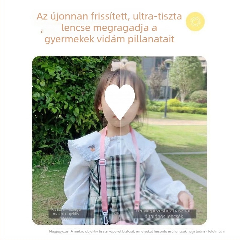 Gyermekeknek szánt digitális játékkamera, HD videóval és fényképnyomtatási lehetőséggel