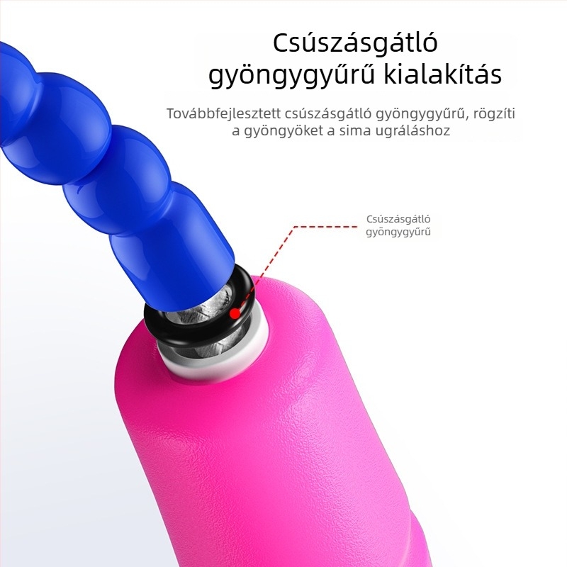 Bambusz gyöngyös ugrókötél kezdőknek, felnőttek és gyerekek számára, 2,8 m