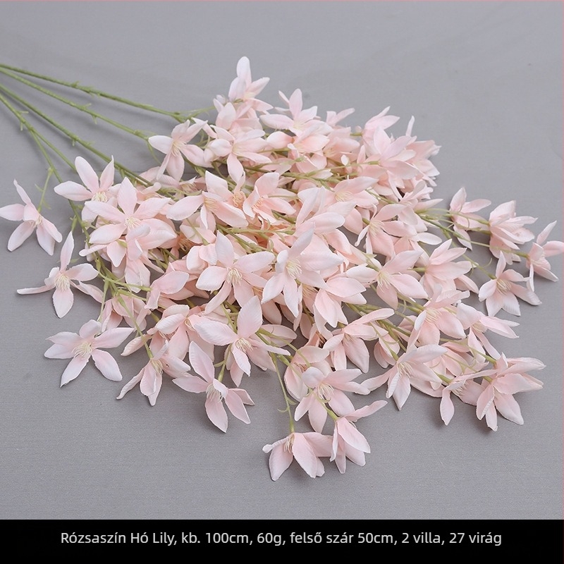 Selyemorchidea művirág esküvői mennyezeti dekorációhoz