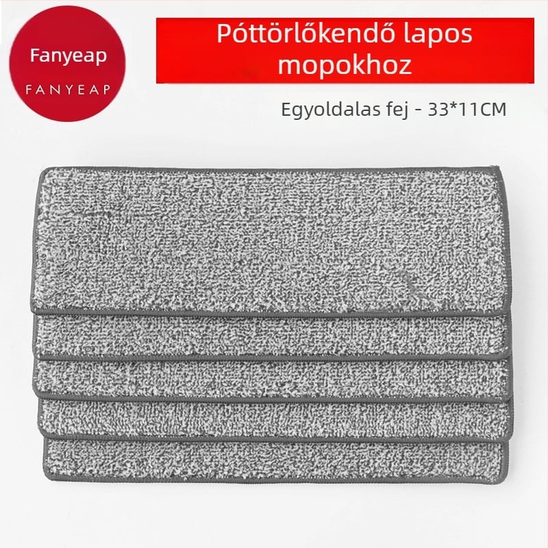 A1P601 Cserélhető mopkendő lapos mophoz, háztartási használatra, kétoldalas