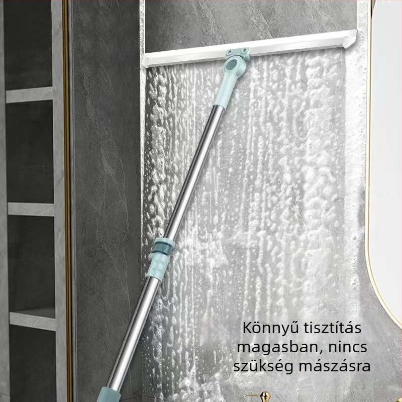 Silikon padlókaparó – otthoni tisztítóeszköz fürdőszobához és vécéhez