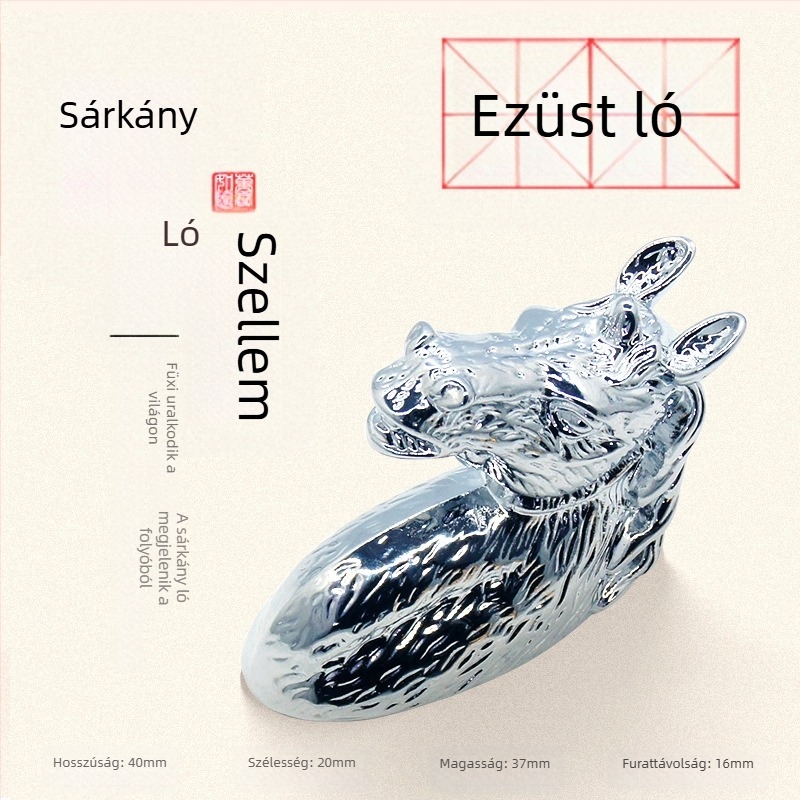 Lófej alakú szekrény- és fiókfogantyú