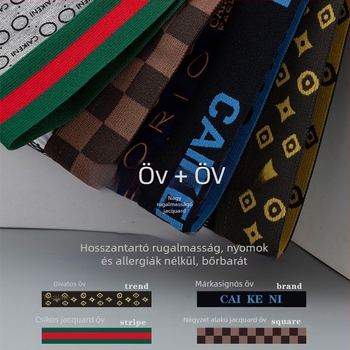 Modal anyagú férfi boxer briefs, nyomott mintával, lélegző, bőrbarát, középmagas derék, dobozos csomagolás
